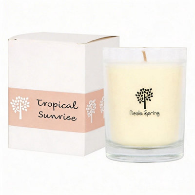 Nicola Spring Soy Wax Scented Candle - Tropical Sunrise 160G