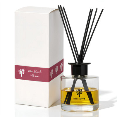 Nicola Spring Mulled Wine Scented Reed Diffuser200MlAromatherapy 8 Sticks Air Freshener Home Fragrance from B&Q
