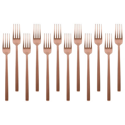 Stainless Steel Cake Forks - 15cm - Pack of 12 - Image 3
