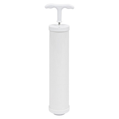 Harbour Housewares White Vacuum Storage Bag Hand Pump - 30Cm