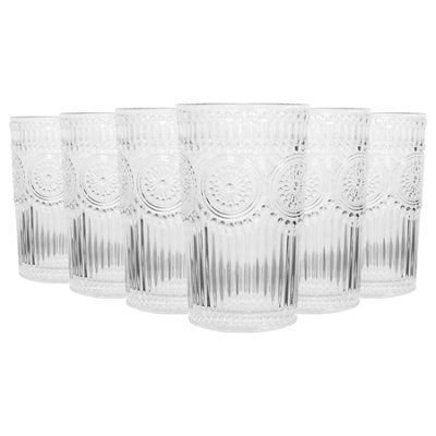Argon Tableware Light 350Ml Amore Highball Glasses - Pack Of 6 - Image 5