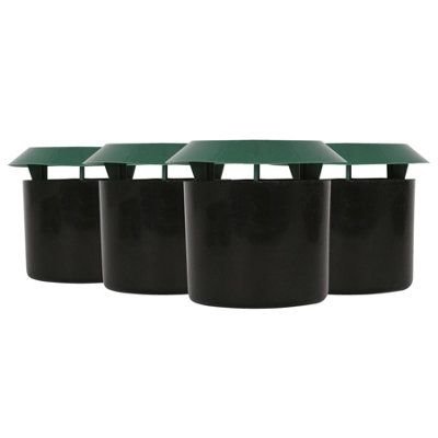 Harbour Housewares 4X Slug & Snail Trap11.5Cm X 10CmFriendly Pet Safe Outdoor Garden Bait Slugs Snails Nematodes Catcher from B&Q