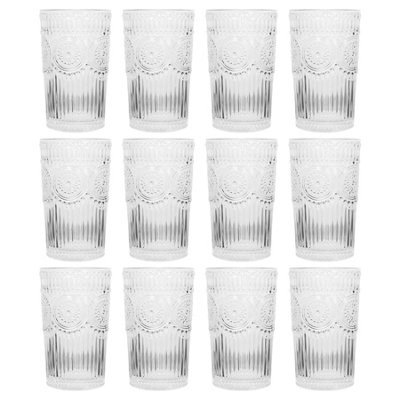 B&Q -  Amore Highball Glasses350MlPack Of 12