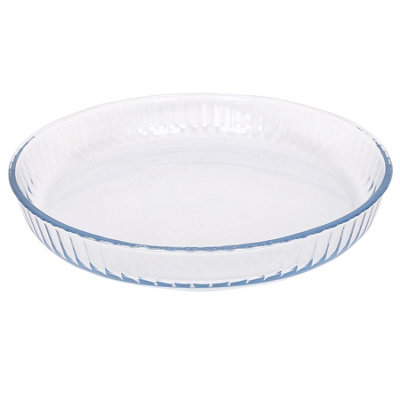 Argon Tableware Round Glass Oven Dish32 X 32CmOptical Baking Casserole Lasagne Roasting Roaster Cooking Tray Bowl from B&Q