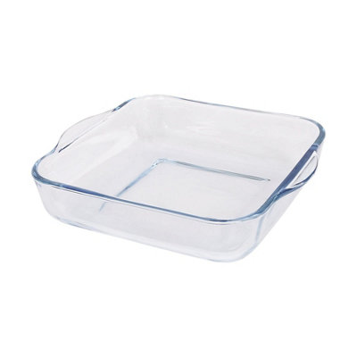 Argon Tableware Square Glass Oven Dish24Cm X 21Cm from B&Q