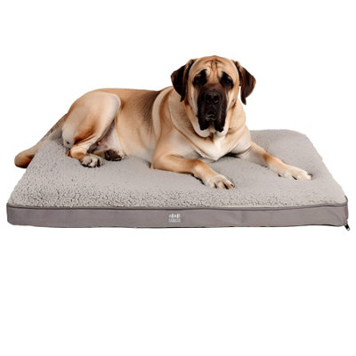 Harbour Housewares Waterproof Dog BedExtra-LargeGrey