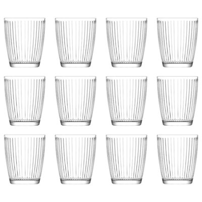 Lav Hestia Glass Tumblers340MlPack Of 12 from B&Q