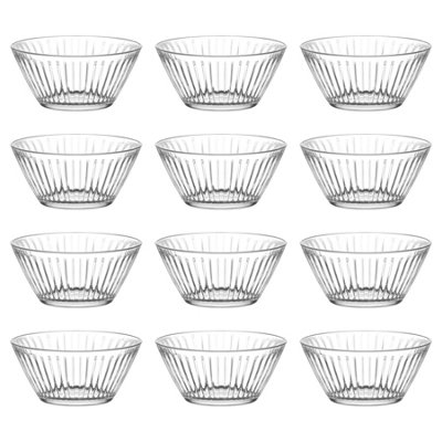 Lav Hestia Glass Snack Bowls10.5CmPack Of 12 from B&Q