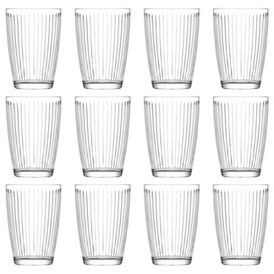 Lav Unisex Clear Hestia Highball Glasses - 415Ml - Pack Of 12 In - Image 4