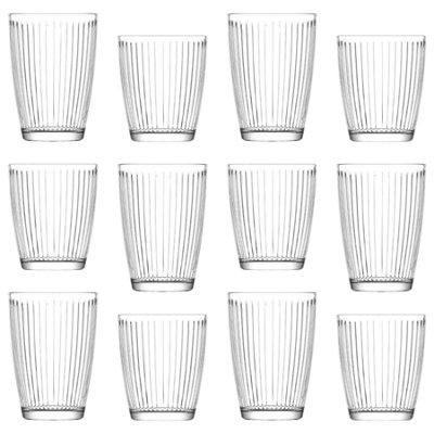 Lav 12 Piece Hestia Glassware Set from B&Q
