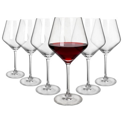 Argon Tableware Soho Crystal Red Wine Glasses680MlPack Of 6 from B&Q
