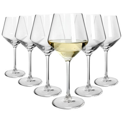 Argon Tableware Soho Crystal White Wine Glasses - 460ml - Clear - Image 7