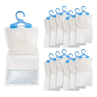 B&Q -  Hanging Wardrobe Dehumidifiers230GUnscentedPack Of 12