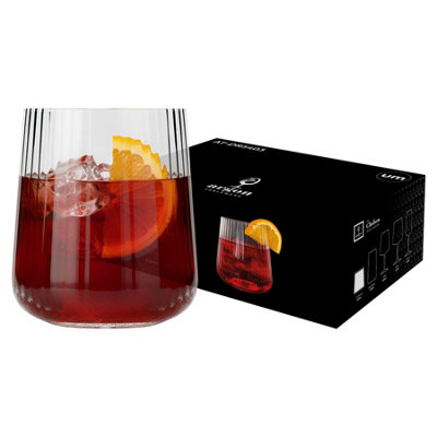 Argon Tableware Chelsea Optic Crystal Tumbler Glasses500MlPack Of 48