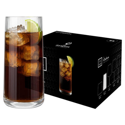 Argon Tableware Chelsea Optic Crystal Highball Glasses550MlPack Of 48