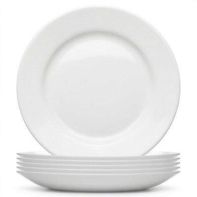 Argon Tableware Unisex White Round Opalware Dinner Plates - 25Cm - Pack Of 6 In - Image 4