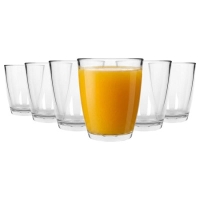 Argon Tableware 250Ml Conical Glass Tumblers - Pack Of 6 - Image 5