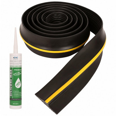 Harbour Housewares Unisex Multicolor Universal Garage Door Seal Strip - 8Ft / 2.44M - Image 3