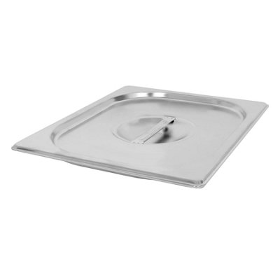 Argon Tableware Unisex Silver Stainless Steel Gastronorm Container With Lid - 1/2 20Mm - 850Ml In - Image 2