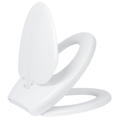 Harbour Housewares Soft Close Family Toilet SeatWhite from B&Q