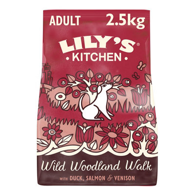 Lily's Kitchen Dry Dog Adult Venison & Duck 2.5Kg Grain/Salmon