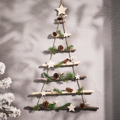 Dibor Traditional Style Christmas Decorations Hanging Shooting Star Tree Ladder 70Cm from B&Q