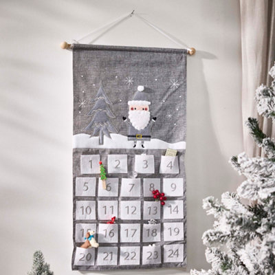 Dibor Winter Trees Hanging Christmas Advent Calendar For Kids from B&Q