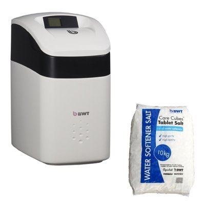Bwt Ps10Uk Perla Silk Smart Enabled Luxury Water Softener Pearl Water 10L & Salt from B&Q