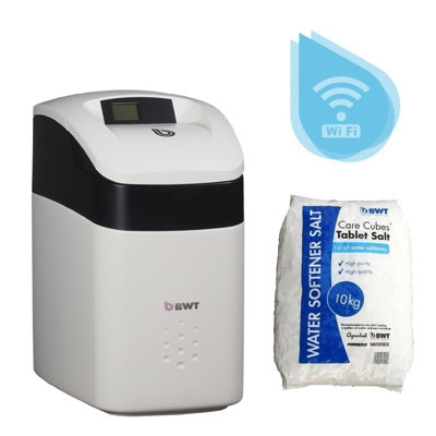 Bwt Ps10Ukwf Perla Silk Smart Enabled Luxury Water Softener 10L Wifi + Salt from B&Q
