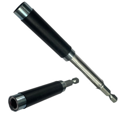 Buyaparcel Magnetic Screwdriver Bit Holder Retracting Finger Saver Telescopic 80mm 120mm from B&Q