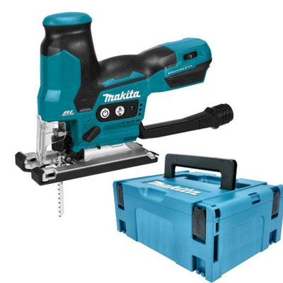 Makita Djv185Z 18V Lxt Brushless Top Handle Jigsaw Bare + Makpac Case from B&Q