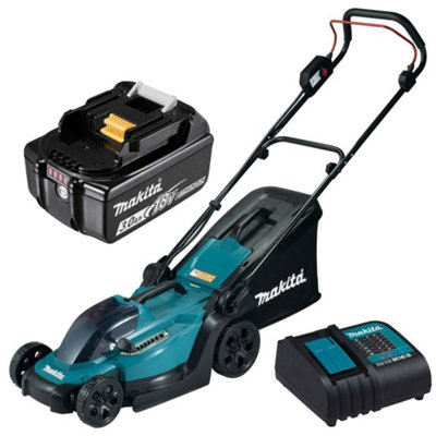 Makita Dlm330 18V Lxt Cordless Lithium Battery Lawn Mower 33Cm + 1X3Ah Battery from B&Q