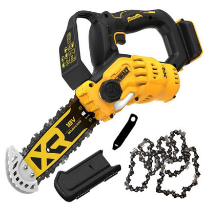 Dewalt Dcmps520N 18V 20Cm Cordless Brushless Pruning One Handed Chainsaw + Chain from B&Q