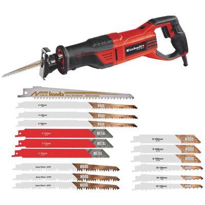 Einhell Te-Ap 950 E All Purpose Reciprocating Saw Recip 240V 950W + 16 Blades from B&Q