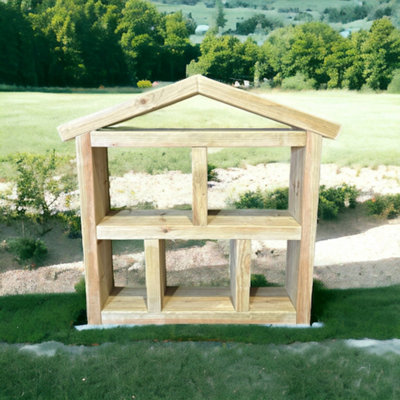 Bespoke Outdoor Wooden Play Dolls House Garden Plant Herb Shelf from B&Q