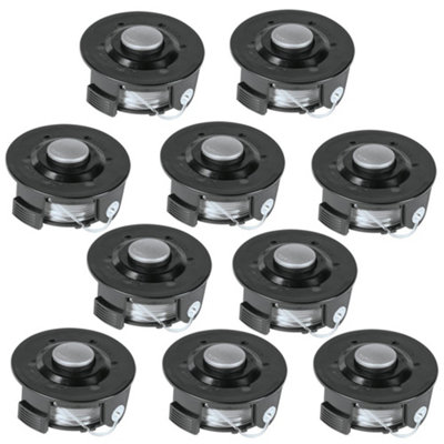 X10 Makita Grass Trimmer Spool 6M Line Metal Bump Head Dur181Z Dur193Z Dur180 from B&Q