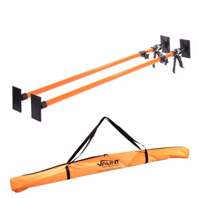 Vaunt V1453001 Telescopic Drywall Supports And Bag Twin Pack 1140mm 2895mm from B&Q