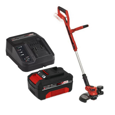 Einhell Pxc Cordless Strimmer Grass Trimmer 30Cm Lawn Li Wheels + 4Ah Kit from B&Q