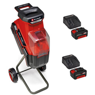 Einhell Twin 18V/ 36V Cordless Garden Shredder Power X-Changex2 4Ah Battery Pack