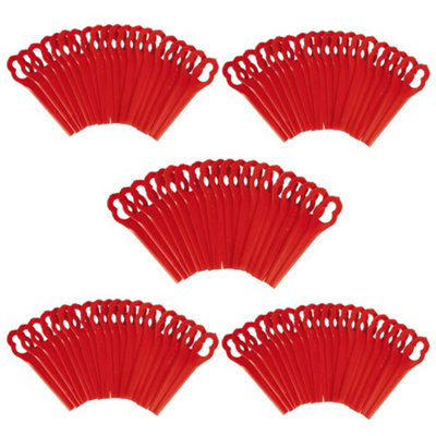 B&Q -  Ge-Ct 18 Li Gc-Ct 18/24 Li P Grass Strimmer Trimmer Plastic Blades X100