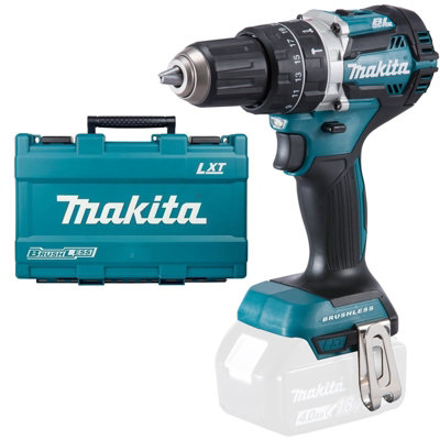 Makita Dhp484Z 18V Lxt Lithium Ion Brushless Combi Hammer Drill Bare + Case