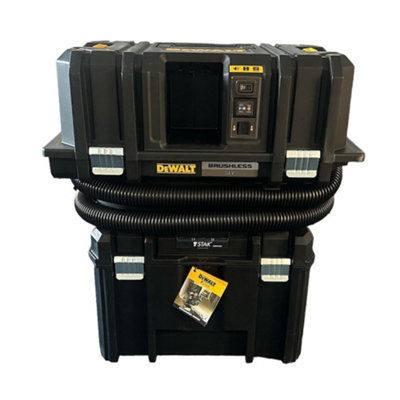 B&Q -  Dcv586Mn-Xj Cordless Xr Flexvolt Wet Dry Vacuum + Deep 23L Tstak Case