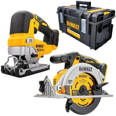 Dewalt Dcs334N Dcs565N 18V Xr Cordless Brushless Jigsaw Circular Saw 165mm Bare from B&Q