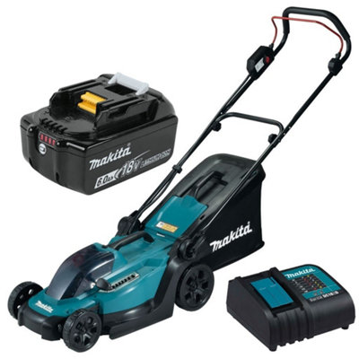 Makita Dlm330 18V Lxt Cordless Lithium Battery Lawn Mower 33Cm + 1 X 6Ah Battery Light