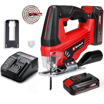 Einhell Power X-Change Cordless Jig Saw Tc-Js 18 Li - + 2.5Ah Charging Kit