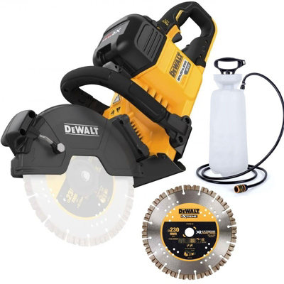 Dewalt Dcs691N Xr Flexvolt 230mm Cut Off Saw 54V + Dewalt Dt40260 Diamond Blade from B&Q