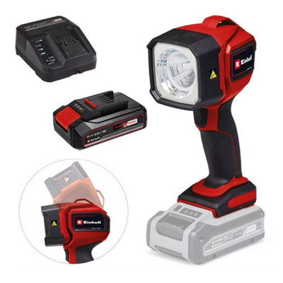 Einhell 4514175 Li-Solo Led Torch Worklight 18V Power Xchange +2.5Ah Battery Kit from B&Q