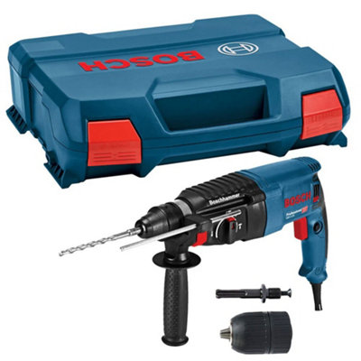 Bosch Gbh 2-26 Sds+ Rotary Hammer Drill 110V 06112A3060 + 13mm Chuck Adaptor from B&Q