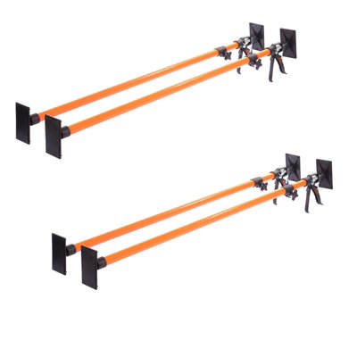 Vaunt Telescopic Drywall Support Bars X4 Poles 2895mm 30Kg Max Load V1453001 from B&Q
