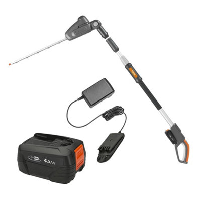 Flymo 18V Ultracut Reach 420 Cordless Hedge Trimmer Cutter 42Cm Bosch 1X4Ah Batt from B&Q